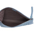 BOTTEGA VENETA Intrecciato Clutch Bag Light Blue Leather